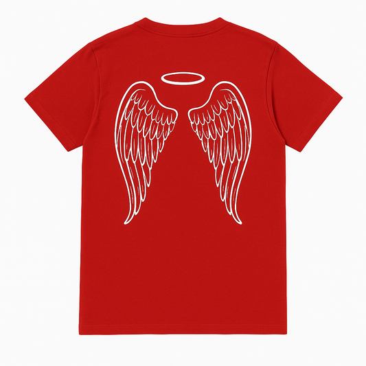 Wrestle For Cori Angel Wings Tee